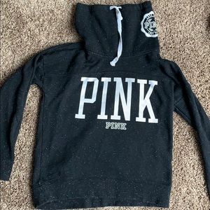 Pink Victoria’s Secret long neck hoodie